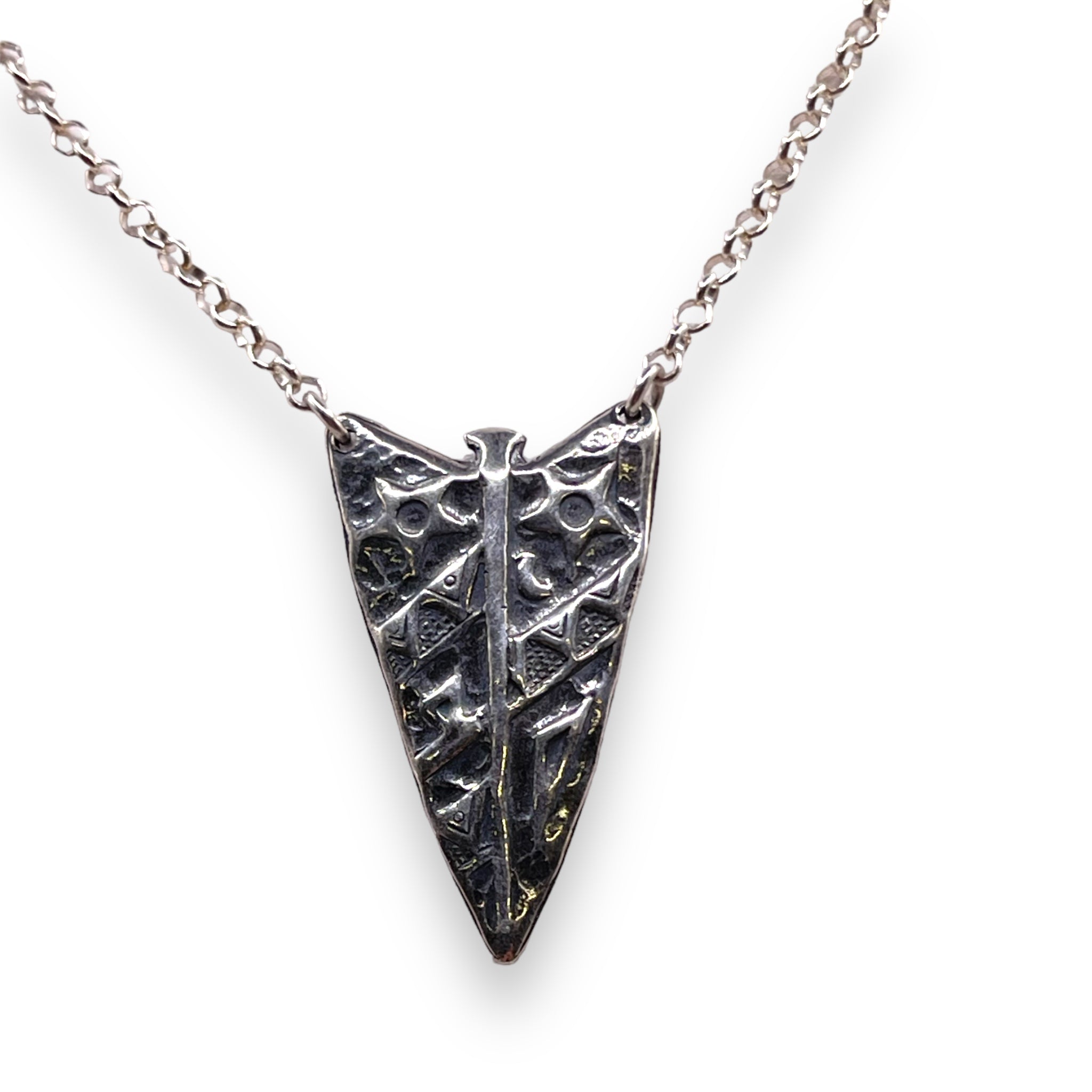 Silver Arrowhead Necklace — Van Lee Designs